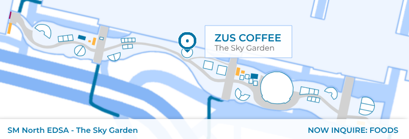 Zus Coffee - SM North - The Sky Garden